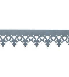 Finlay Scalloped Border Trimming by Samuel & Sons Mineral Finlay Scalloped Border Trimming by Samuel & Sons Mineral