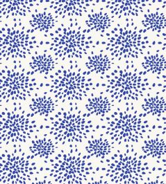 Fireworks Wallpaper by Scalamandre Blue On White Fireworks Wallpaper by Scalamandre Blue On White