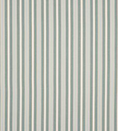 Firle Stripe Fabric by Jane Churchill Aqua Firle Stripe Fabric by Jane Churchill Aqua