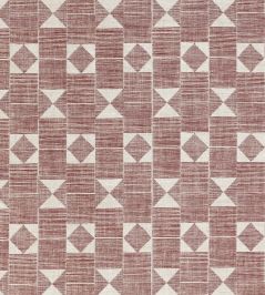 Flag Fabric by Fermoie Deep Red Flag Fabric by Fermoie Deep Red