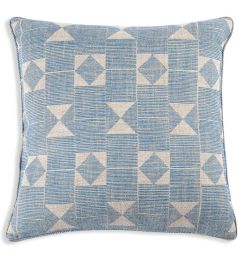 Flag Cushion by Fermoie Blue Flag Cushion by Fermoie Blue