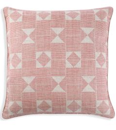 Flag Cushion by Fermoie Pink Flag Cushion by Fermoie Pink