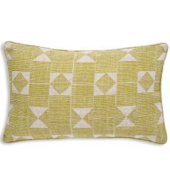 Flag Cushion by Fermoie Yellow Flag Cushion by Fermoie Yellow