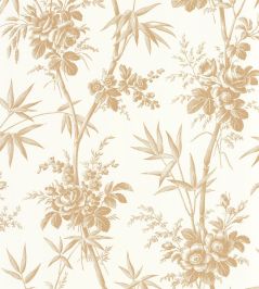 Flanerie Wallpaper by Casadeco Camel Flanerie Wallpaper by Casadeco Camel