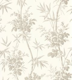 Flanerie Wallpaper by Casadeco Taupe Flanerie Wallpaper by Casadeco Taupe