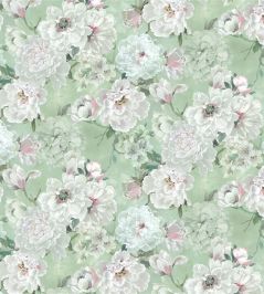 Fleur Blanche Fabric by Designers Guild Eau de Nil Fleur Blanche Fabric by Designers Guild Eau de Nil
