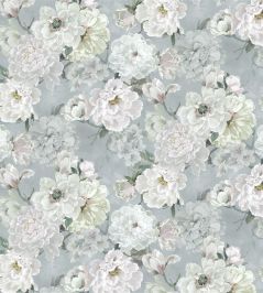 Fleur Blanche Fabric by Designers Guild Platinum Fleur Blanche Fabric by Designers Guild Platinum