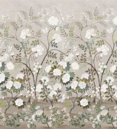 Fleur Orientale Fabric by Designers Guild Pale Birch Fleur Orientale Fabric by Designers Guild Pale Birch