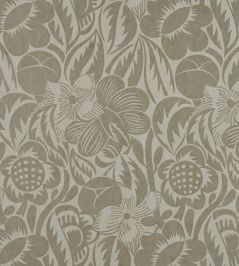 Fleurs Etoilees Wallpaper by Christopher Farr Cloth Slate Fleurs Etoilees Wallpaper by Christopher Farr Cloth Slate