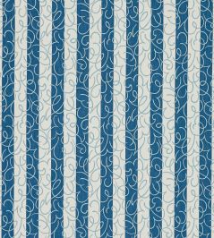 Flo Stripe Fabric by Scion Denim Flo Stripe Fabric by Scion Denim