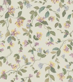 Flora Wallpaper by Cole & Son Multi, Old Olive on Eau Du Nil Flora Wallpaper by Cole & Son Multi, Old Olive on Eau Du Nil