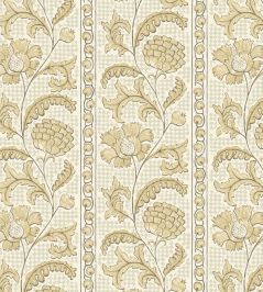 Floral Check Wallpaper by Josephine Munsey Lemon and Salt Ridge Floral Check Wallpaper by Josephine Munsey Lemon and Salt Ridge
