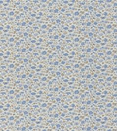 Floral Dance Wallpaper by Langelid Von Bromssen Denim Floral Dance Wallpaper by Langelid Von Bromssen Denim