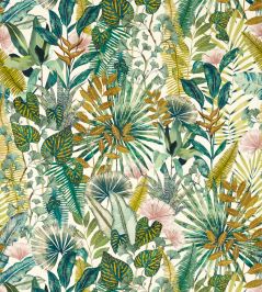 Floreana Fabric by Harlequin Bleached Coral/Fig Leaf/Succulent Floreana Fabric by Harlequin Bleached Coral/Fig Leaf/Succulent