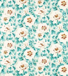 Florent Fabric by Harlequin Hempseed / Lagoon / Rosehip Florent Fabric by Harlequin Hempseed / Lagoon / Rosehip