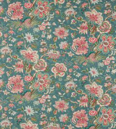 Flores Fabric by Colefax and Fowler Navy Flores Fabric by Colefax and Fowler Navy