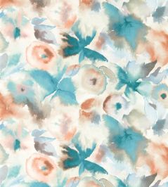 Flores Wallpaper by Harlequin Rosewood/Baked Terracotta Flores Wallpaper by Harlequin Rosewood/Baked Terracotta