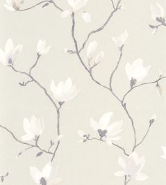 Florescence Suzhou Wallpaper by Casadeco Blanc Coton Florescence Suzhou Wallpaper by Casadeco Blanc Coton