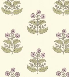 Floret Wallpaper by Langelid Von Bromssen Lilac Floret Wallpaper by Langelid Von Bromssen Lilac