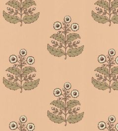 Floret Wallpaper by Langelid Von Bromssen Nude Floret Wallpaper by Langelid Von Bromssen Nude