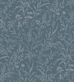 Florian Wallpaper by Borastapeter Navy Florian Wallpaper by Borastapeter Navy