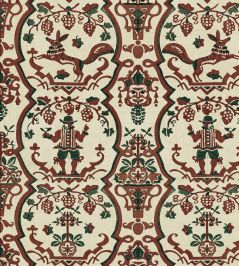Floricsome Wallpaper by MINDTHEGAP Beige/Green/Red Floricsome Wallpaper by MINDTHEGAP Beige/Green/Red