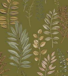 Florium Wallpaper by Caselio Vert Mousse Florium Wallpaper by Caselio Vert Mousse