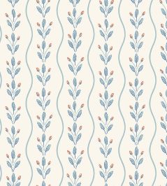 Flower Buds Wallpaper by Borastapeter Blue Flower Buds Wallpaper by Borastapeter Blue