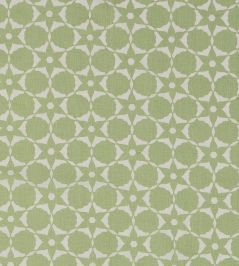 Flower Cut Out Fabric by Vanderhurd Jade/Moonstone Flower Cut Out Fabric by Vanderhurd Jade/Moonstone
