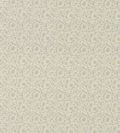 Flower Patch Fabric by GP & J Baker Aqua Flower Patch Fabric by GP & J Baker Aqua