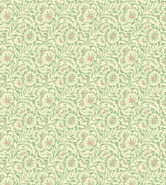 Flower Patch Wallpaper by GP & J Baker Green Flower Patch Wallpaper by GP & J Baker Green
