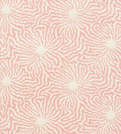 Flower Shock Sisal Wallpaper by Schumacher Peony Flower Shock Sisal Wallpaper by Schumacher Peony