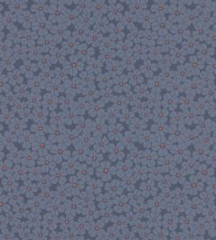 Flower Shower Wallpaper by Langelid Von Bromssen Indigo Flower Shower Wallpaper by Langelid Von Bromssen Indigo