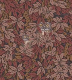 Foglie e Civette Wallpaper by Cole & Son Autumnal Leaves Foglie e Civette Wallpaper by Cole & Son Autumnal Leaves