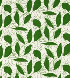 Foliage Fabric by Christopher Farr Cloth Green Foliage Fabric by Christopher Farr Cloth Green