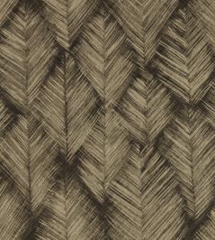 Folius Wallpaper by Clarke & Clarke Charcoal/Gilver Folius Wallpaper by Clarke & Clarke Charcoal/Gilver
