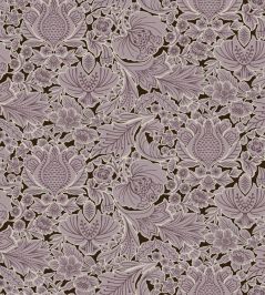 Folk Floral Wallpaper by Parker & Jules Lilac Folk Floral Wallpaper by Parker & Jules Lilac