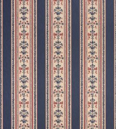 Folk Stripe Wallpaper by Barneby Gates Navy Folk Stripe Wallpaper by Barneby Gates Navy