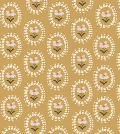 Folly Fabric by Parker & Jules Barley Folly Fabric by Parker & Jules Barley