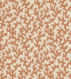 Folly Fabric by Schumacher Burnt Orange Folly Fabric by Schumacher Burnt Orange