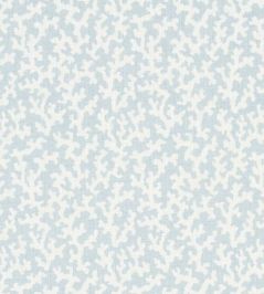 Folly Fabric by Schumacher Sky Folly Fabric by Schumacher Sky