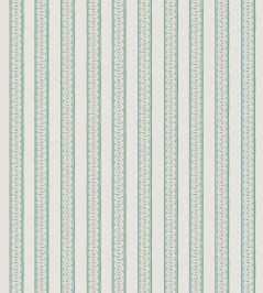 Fondant Stripe Fabric by Scion Kelly Green/Cornflower Fondant Stripe Fabric by Scion Kelly Green/Cornflower