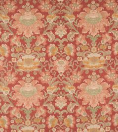 Fontenoy Fabric by Colefax and Fowler Red Fontenoy Fabric by Colefax and Fowler Red
