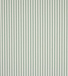 Forde Stripe Fabric by Jane Churchill Green Forde Stripe Fabric by Jane Churchill Green