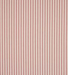 Forde Stripe Fabric by Jane Churchill Red Forde Stripe Fabric by Jane Churchill Red