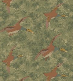 Forest Ducks Wallpaper by Mulberry Home Lovat Forest Ducks Wallpaper by Mulberry Home Lovat