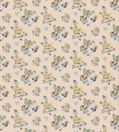Forest Flower Fabric by GP & J Baker Blue/Green Forest Flower Fabric by GP & J Baker Blue/Green