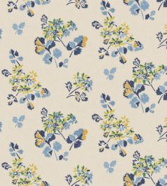 Forest Flower Wallpaper by GP & J Baker Blue/Green Forest Flower Wallpaper by GP & J Baker Blue/Green