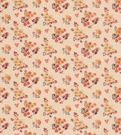 Forest Flower Fabric by GP & J Baker Earth Forest Flower Fabric by GP & J Baker Earth