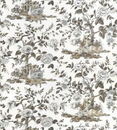 Forest Lodge Wallpaper by Thibaut Brown and White Forest Lodge Wallpaper by Thibaut Brown and White